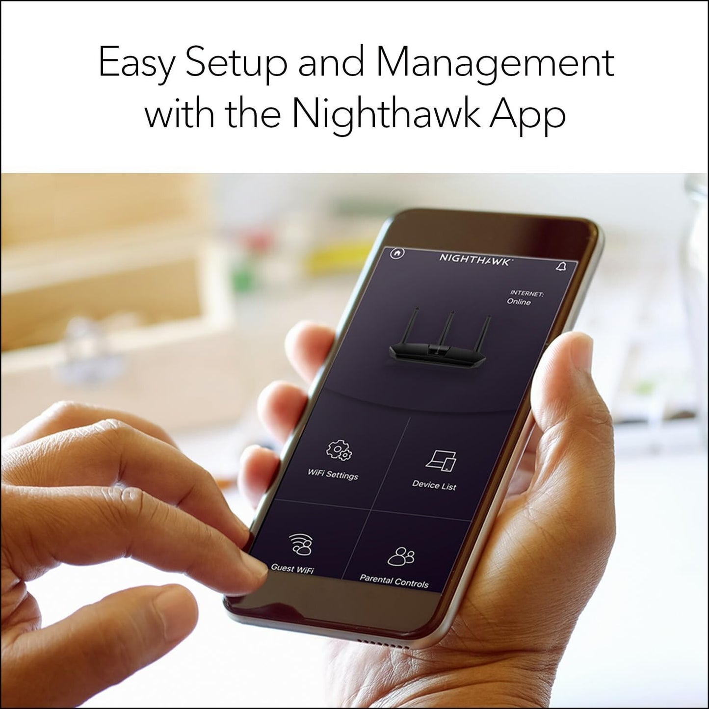 NETGEAR RAX30 Nighthawk WiFi 6 Router 5Stream DualBand Gigabit Router
