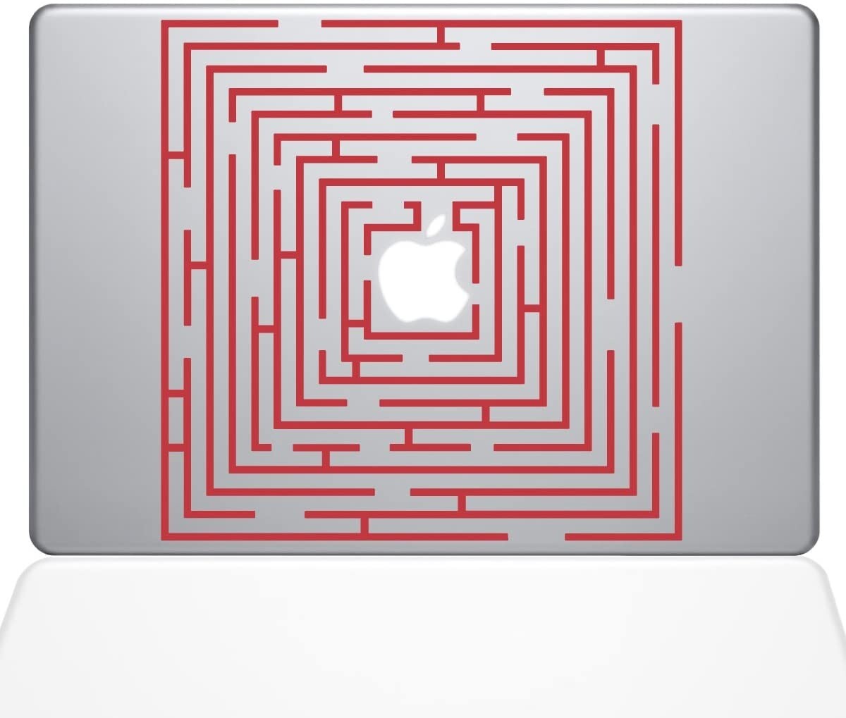 Decal Guru Maze Runner MacBook Decal Vinyl Sticker 12 MacBook Red