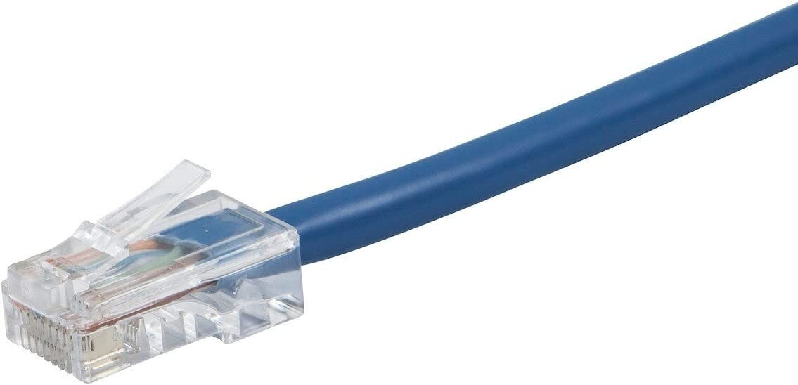 UTP Buhbo 1Ft Cat6 Ethernet Network Non Booted Cable Blue