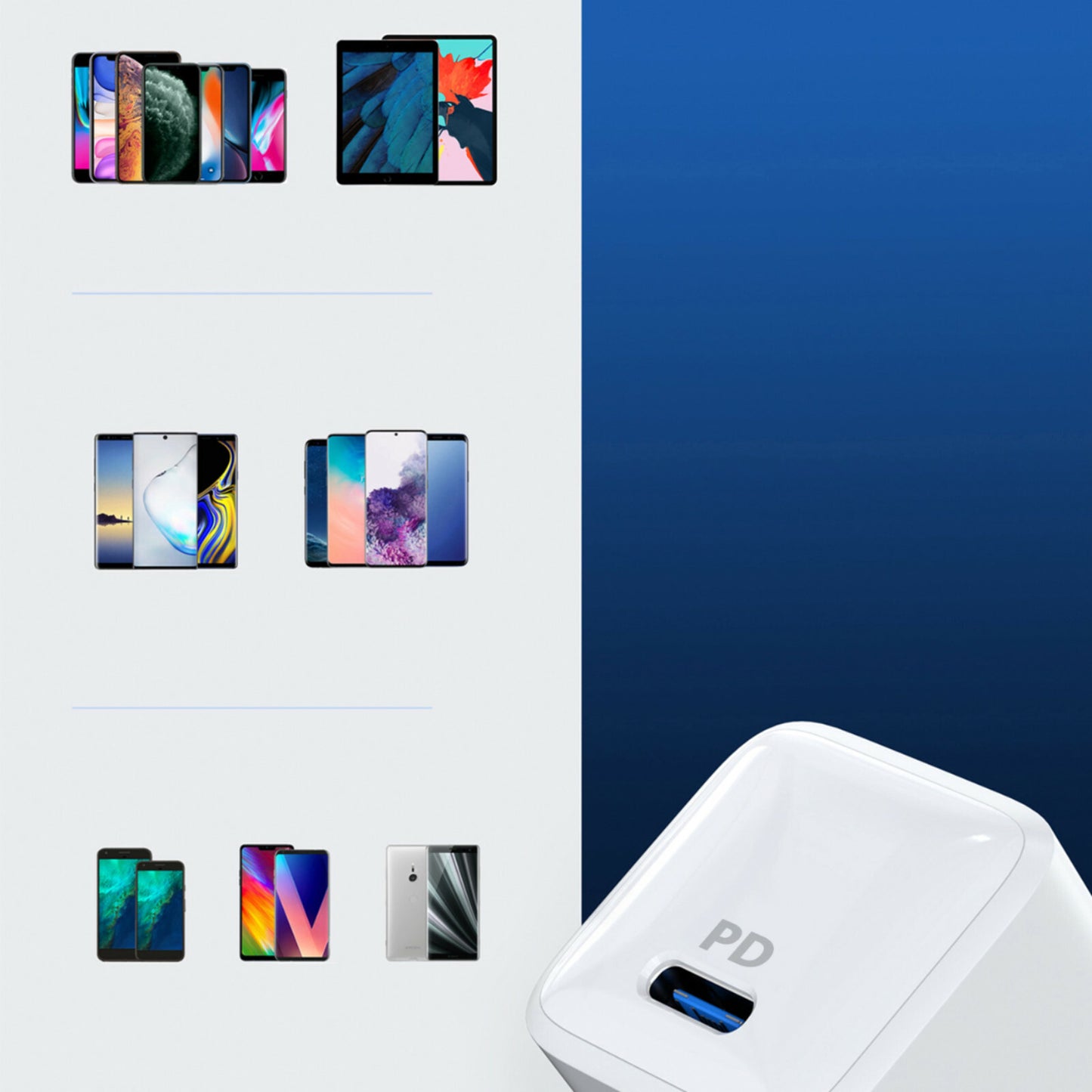 Anker Nano USB-C 20W Fast Charger High Speed Durable PowerPort PD iPhone Android