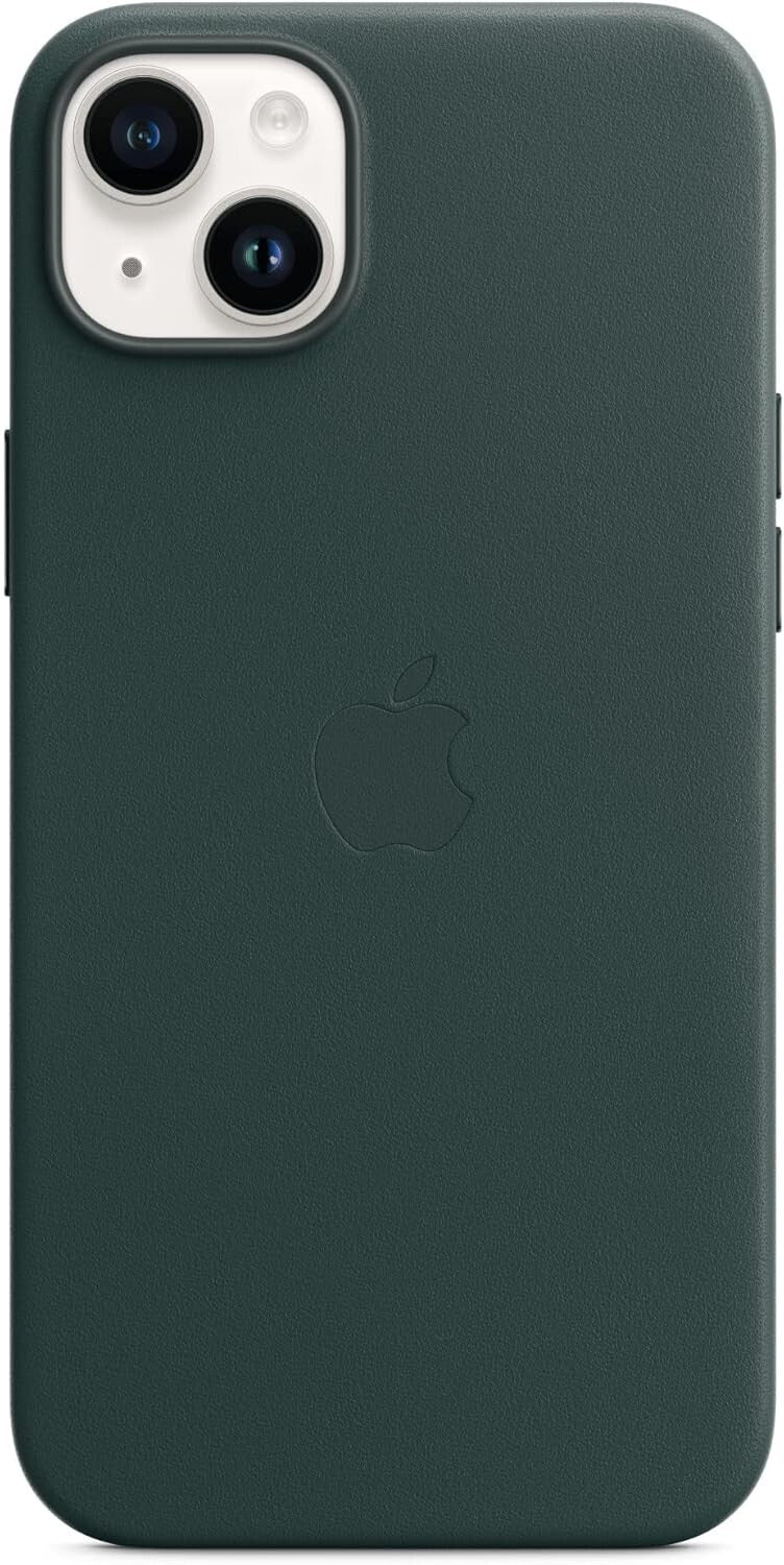 Apple iPhone 14 Plus Leather MagSafe Forest Green