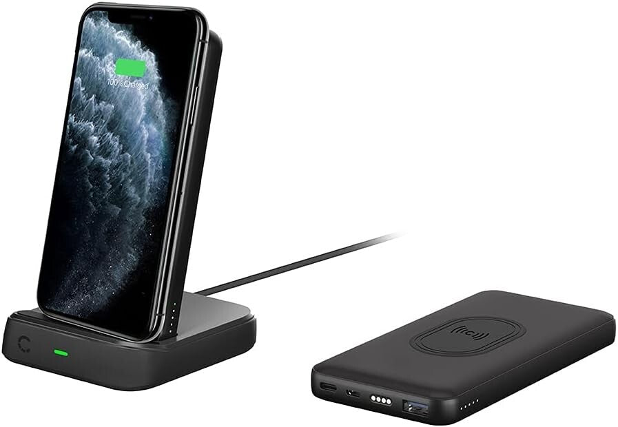 Cygnett ChargeUp Duo 10000mAh Wireless Power Bank Charging Dock