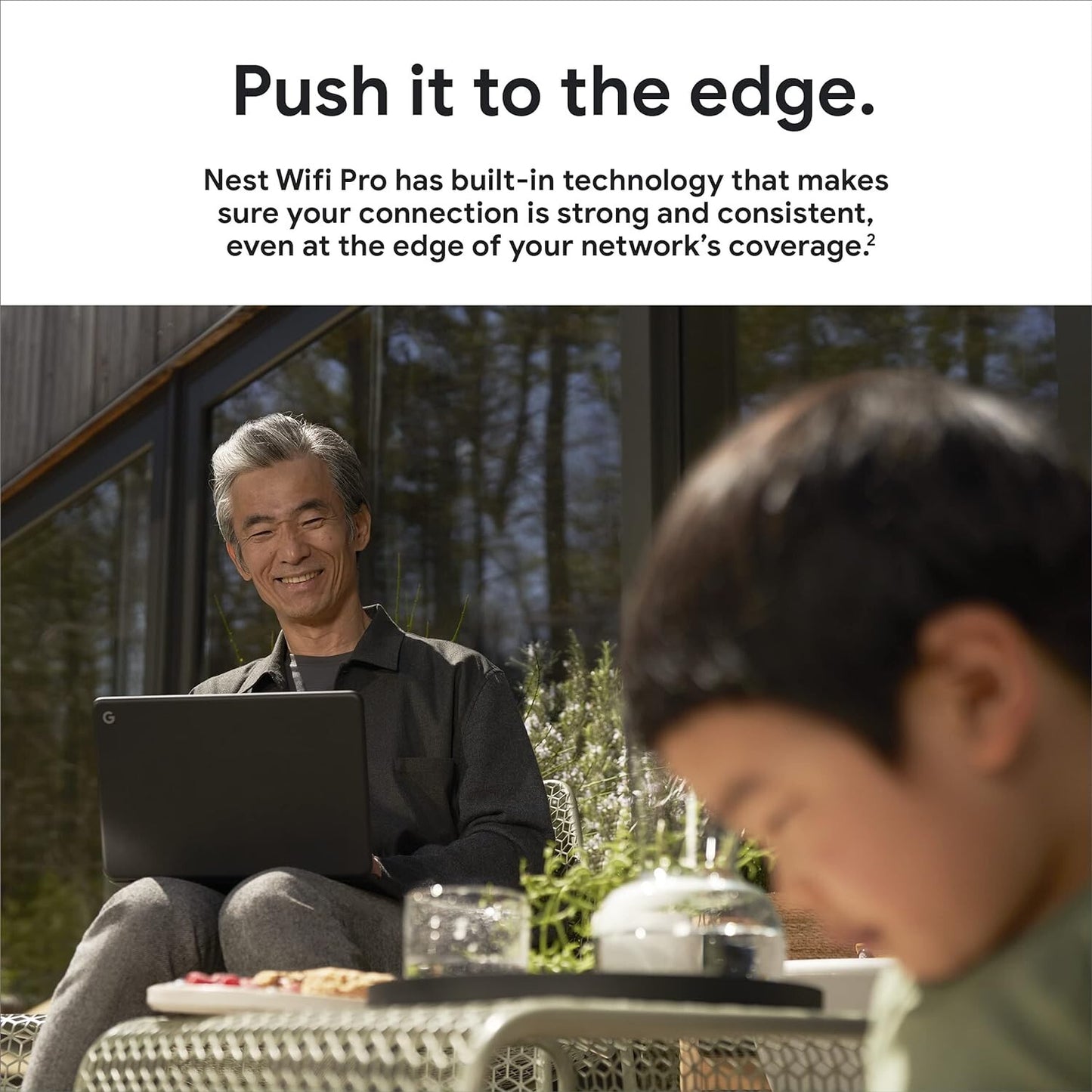 Google Nest WiFi Pro WiFi 6E Reliable Home WiFi System w Fast Speed Coverage