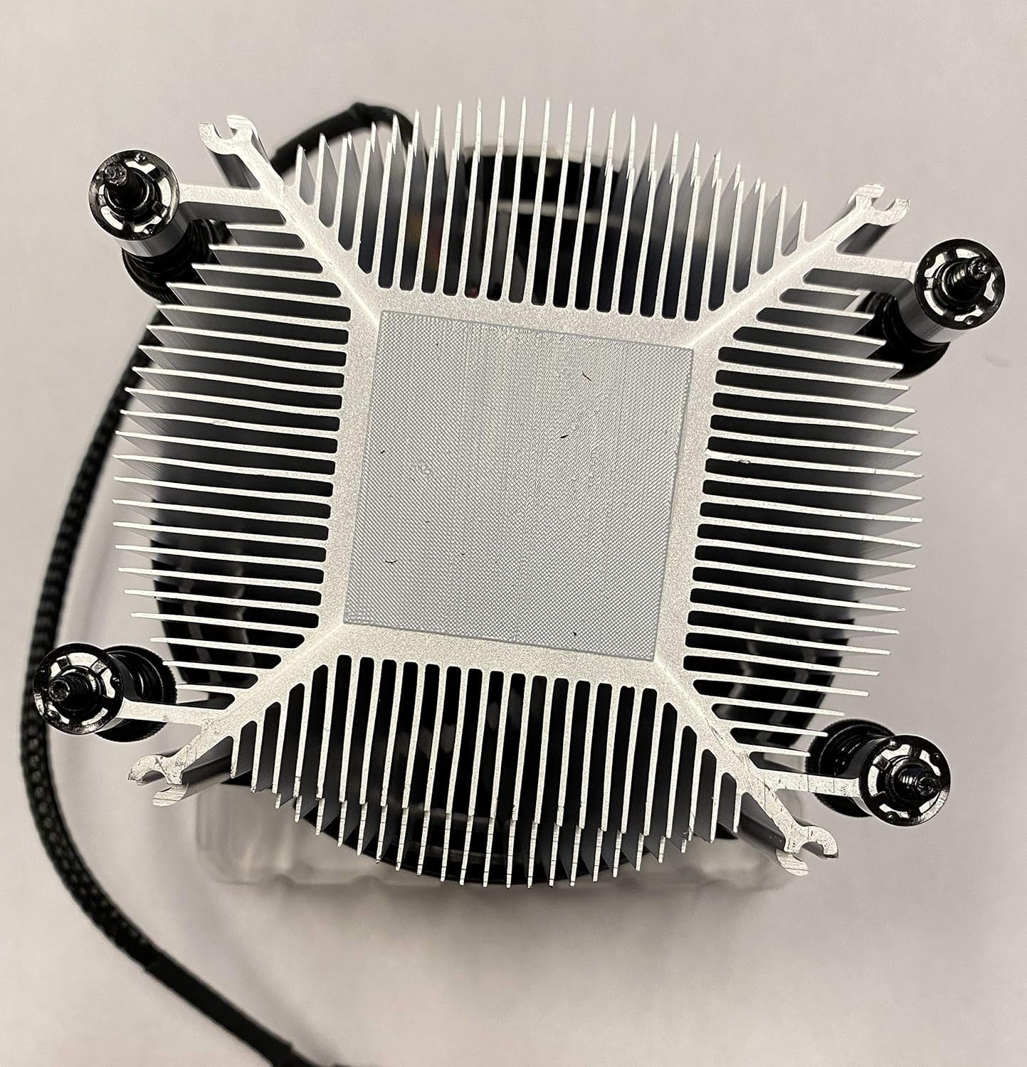 AMD Wraith Spire AM4 CPU Cooler – 4-Pin, Aluminum Heatsink, 3.81" Fan
