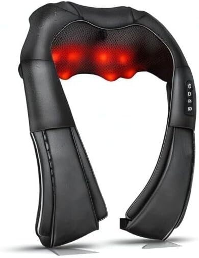 iKristin Neck Massager Heat Shiatsu Massager Neck Back Shoulder Foot
