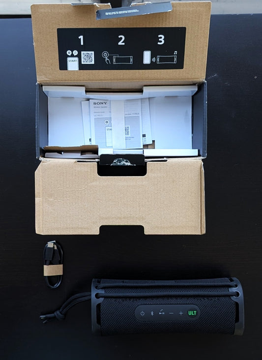 Sony SRS-ULT10B ULT Field 1 Speaker – Enhanced Bass, IP67 Dustproof & Shockproof