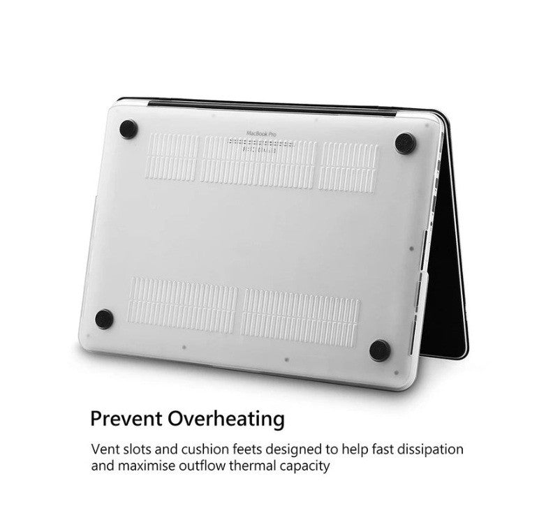 LuvCase MacBook Case Bundle – Flower 22 – w/ Keyboard Cover & Screen Protector