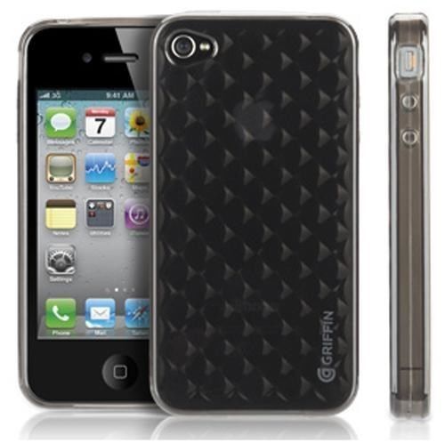 Griffin TPU GB01775 Motif Smokey Grey Diamonds Tough iPhone 44S