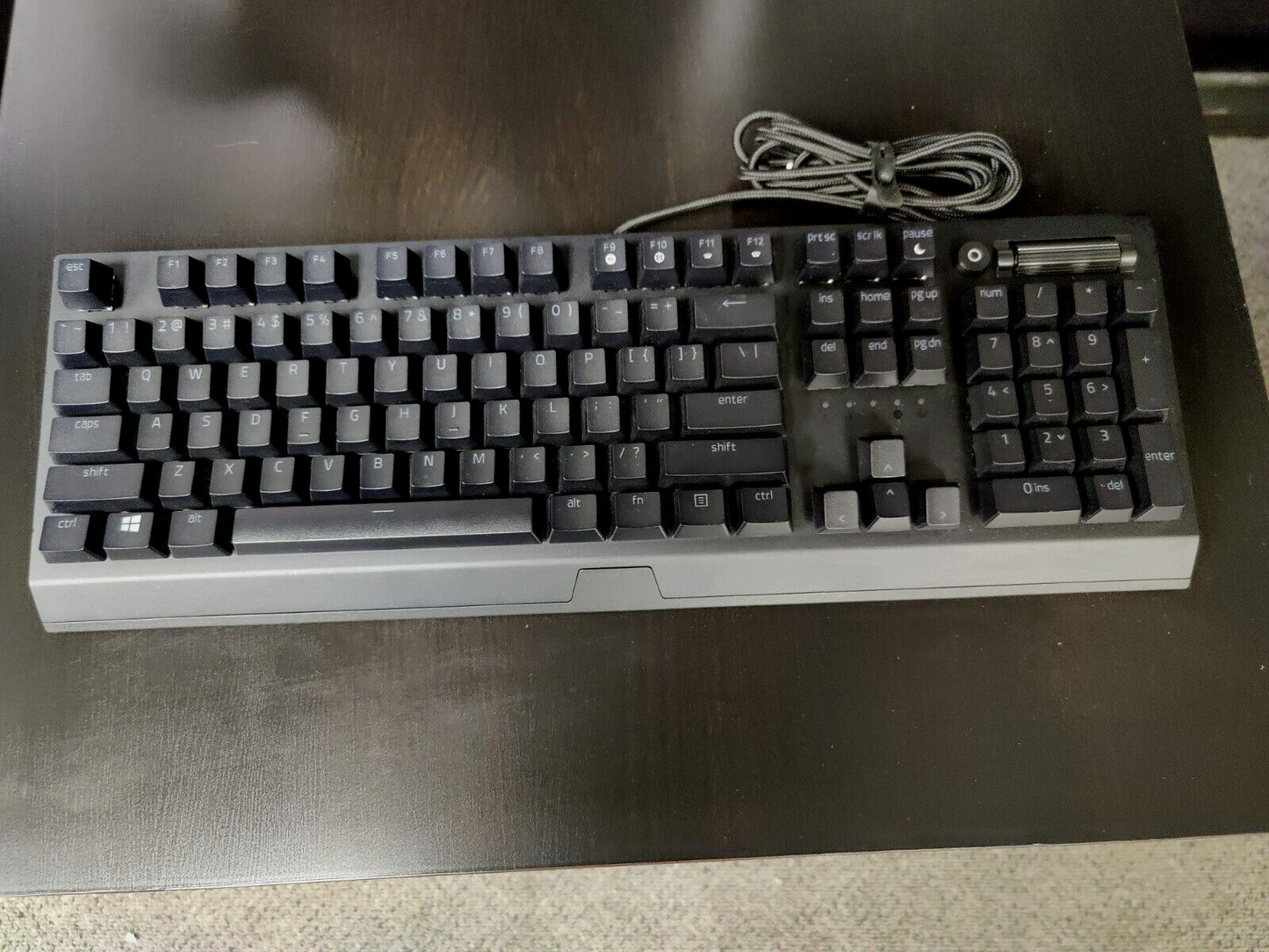 Razer BlackWidow Chroma V2 Mechanical Green Switch Gaming Keyboard Black