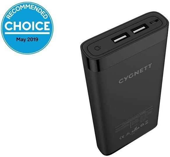 10K 000 Cygnett ChargeUp Swift Wireless Power Bank 10 mAh