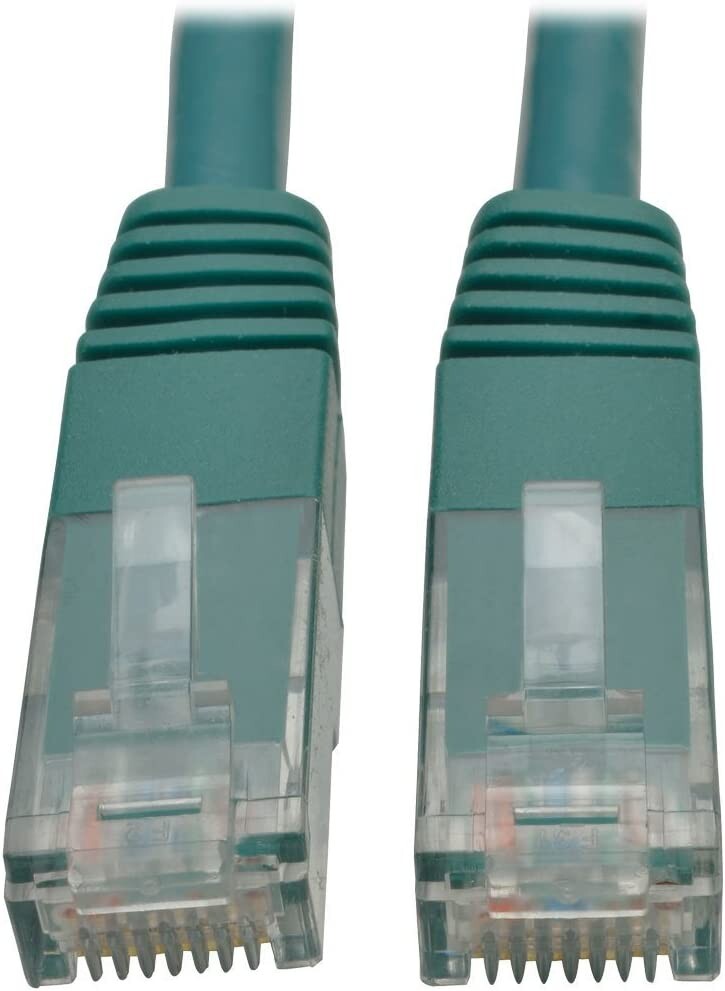 RJ45 N002-007-GN Tripp Lite Cat5e 350MHz Molded Patch Cable MM Green 7ft