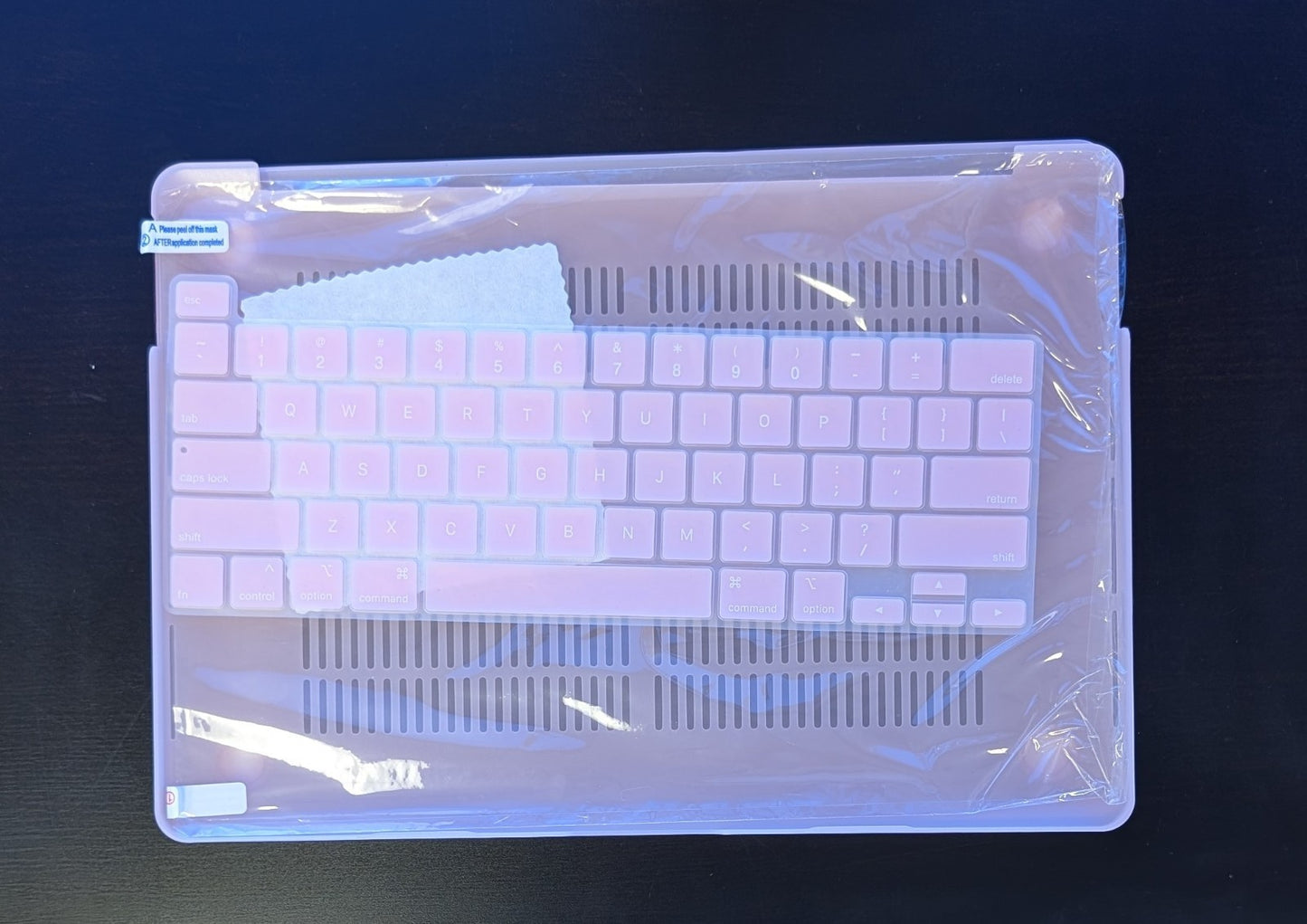 KECC MacBook Case Pale Pink – Hard Shell, Color Collection + Cover + Guard
