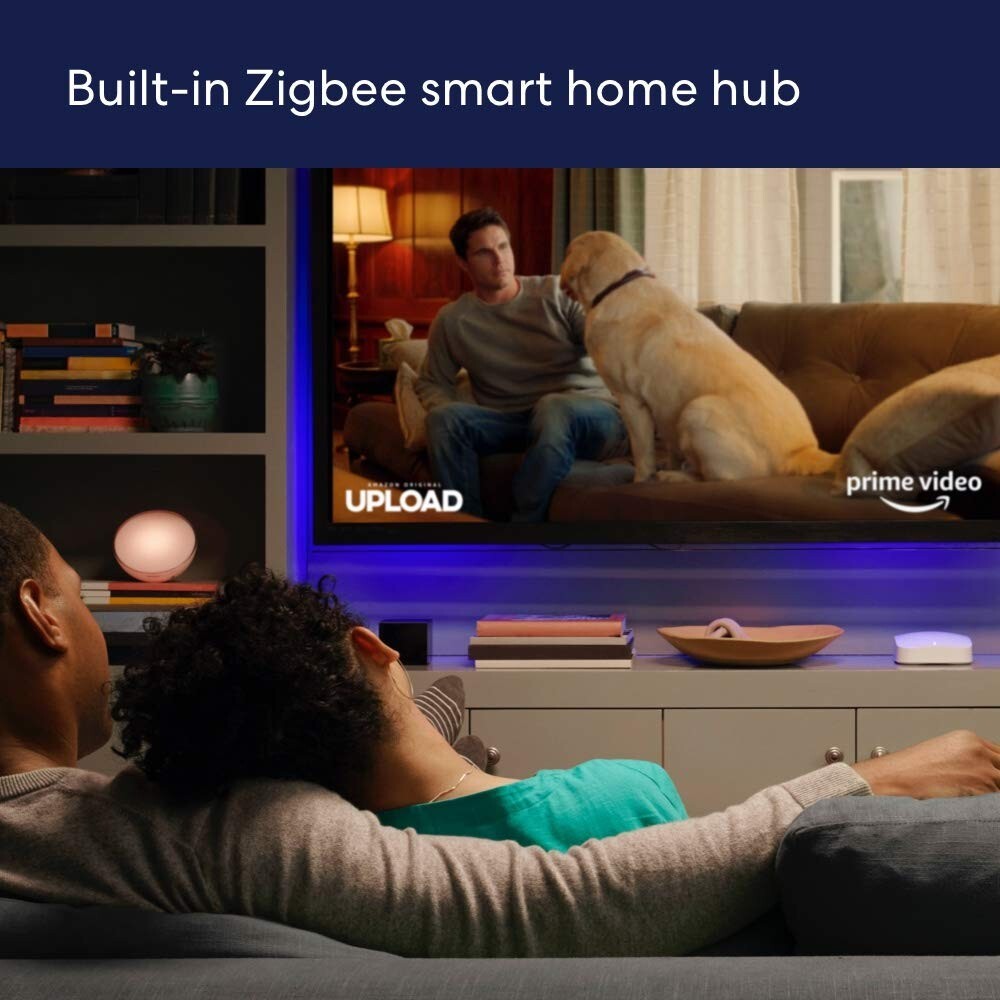 Amazon eero Pro 6 triband mesh WiFi 6 router w builtin Zigbee smart hub