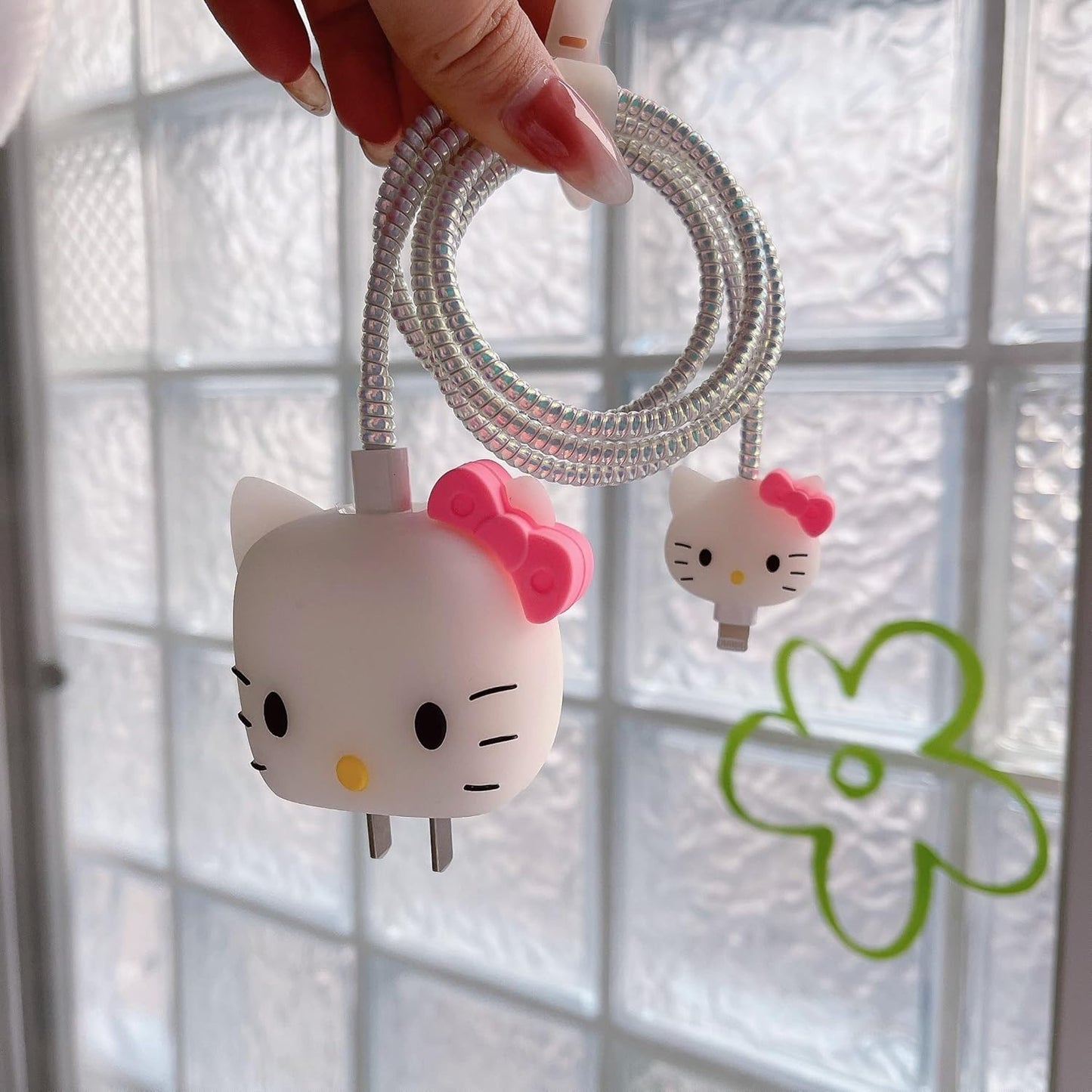 Cute 3D Wall Charger Protector Case Compatible with Apple 20W USB-C Adapter