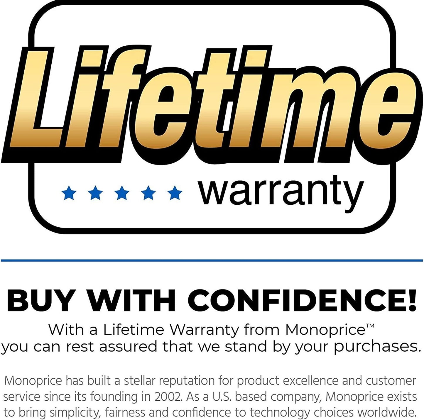 USB 24AWG Monoprice 3Feet 20 A Male to B Male 28 Cable Gold Plated