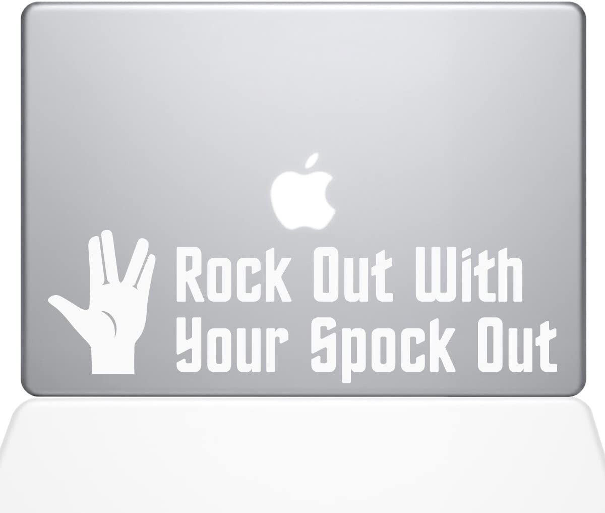 Decal Guru Rock Out Spock Decal Vinyl Sticker 13 MacBook Pro
