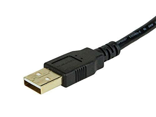 USB USB Monoprice TypeA to TypeA Female 20 Extension Cable 6ft Black 3Pack