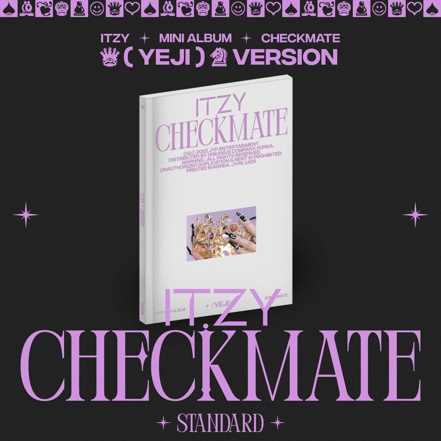 AUDIO 2022 Checkmate Yeji Ver Itzy CD