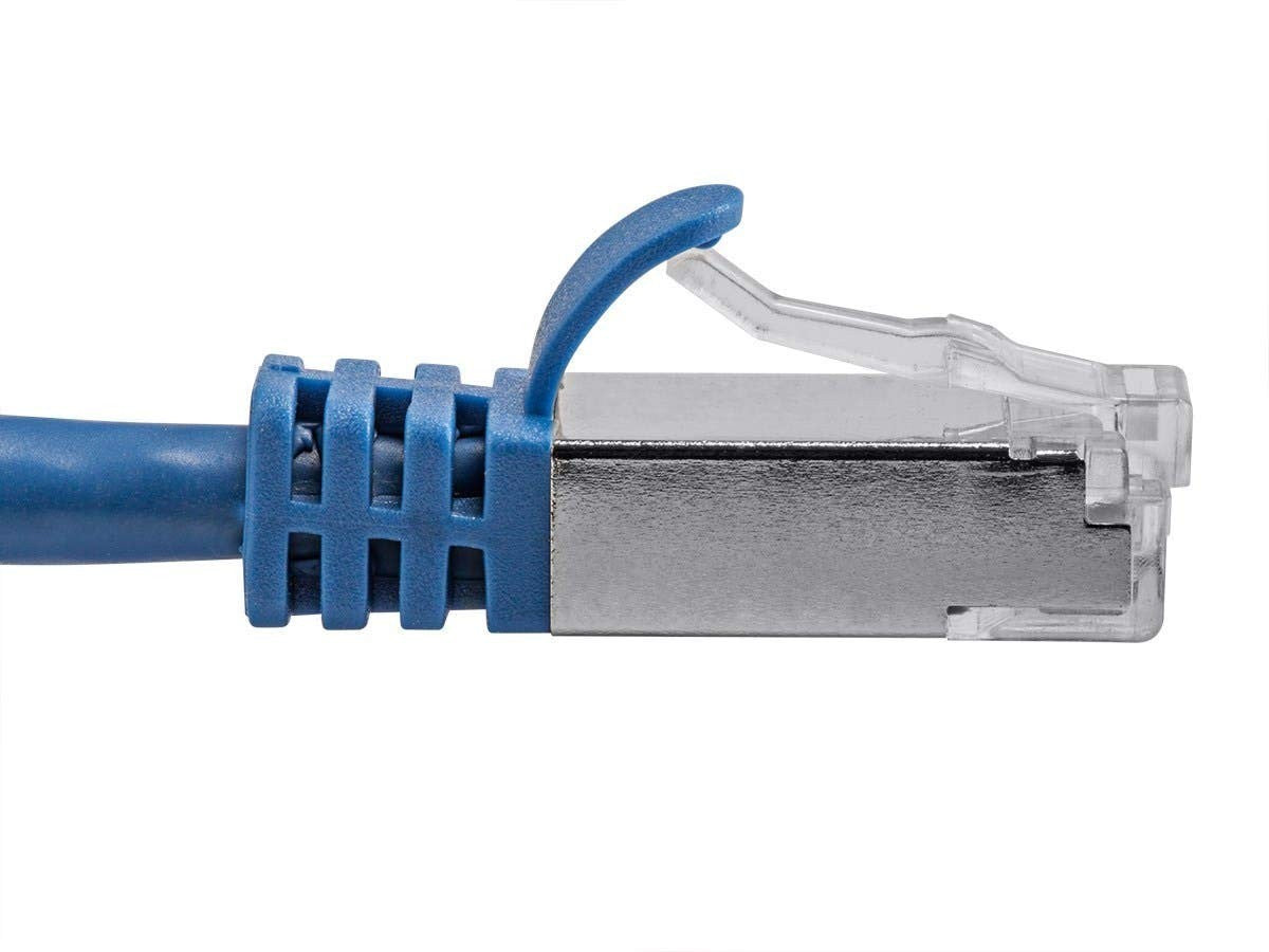 Monoprice Cat7 Ethernet Network Patch Cable - 5 feet - BLUE | 26AWG, Shielded