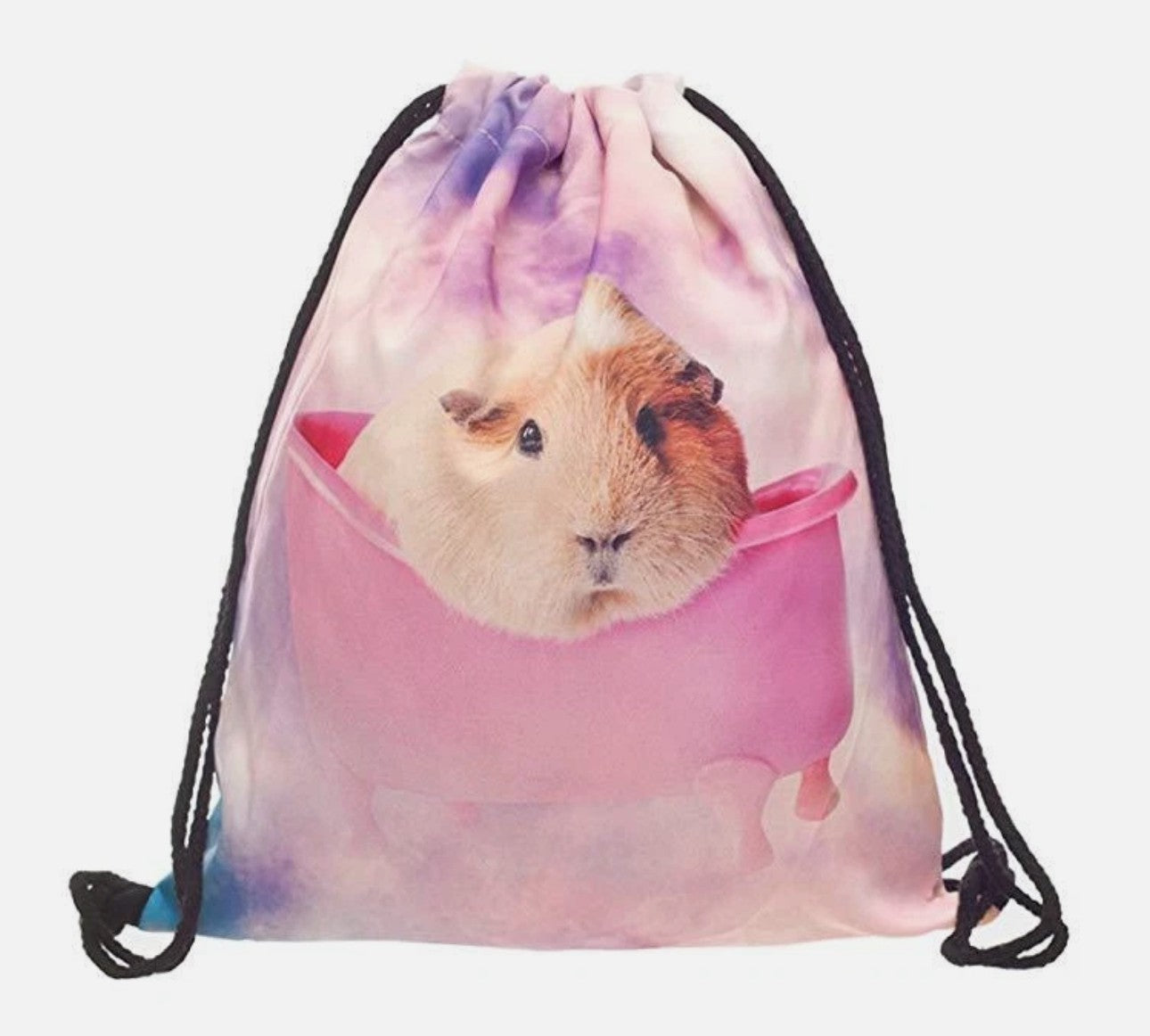 Jom Tokoy Drawstring Backpack Woman's Baby Diaper Bag Travel PackLight Kids Pets