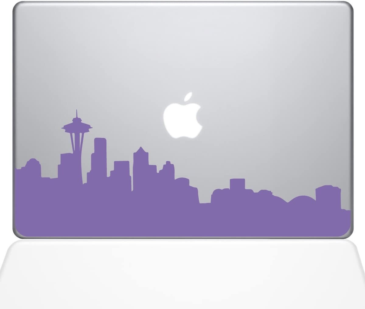 2099-MAC-13X-LAV Decal Guru Pyramids City Skyline Decal Vinyl Sticker Laven