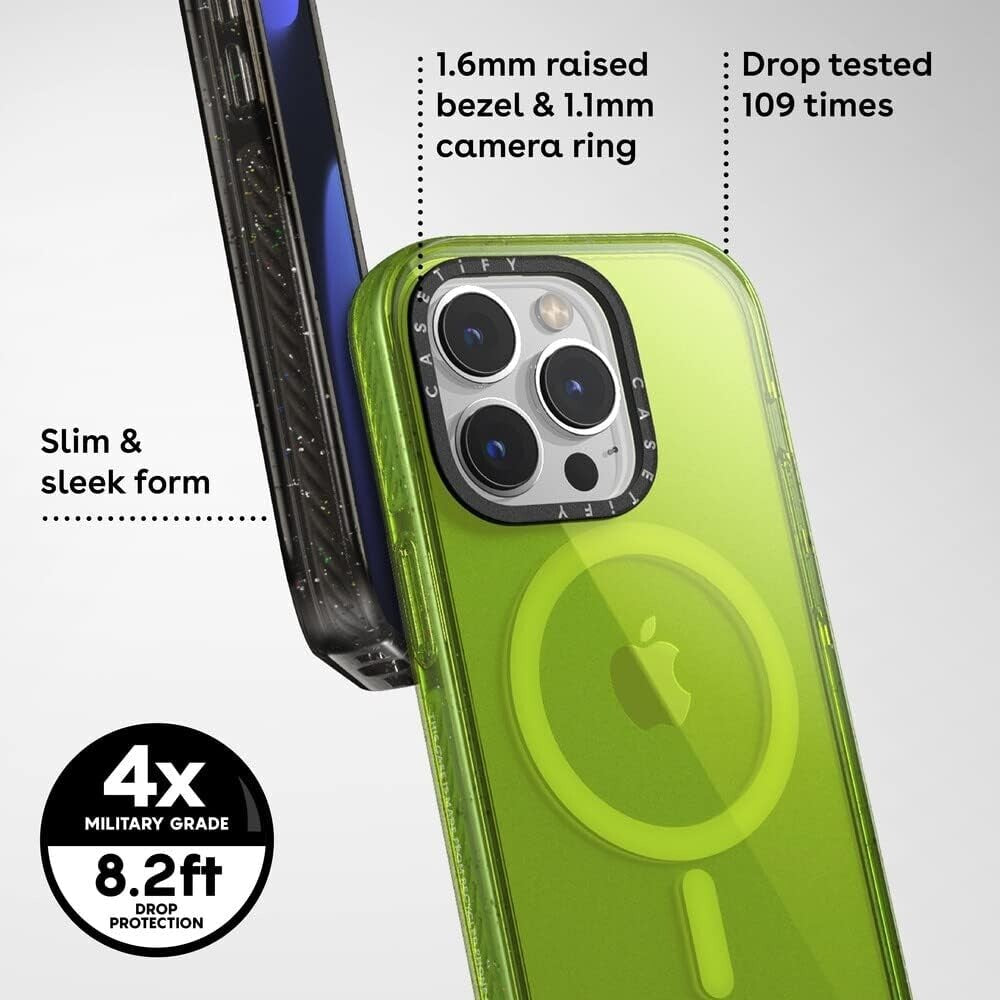 CASETiFY Impact iPhone 14 Pro 4X Military Grade Drop Tested 82ft Drop P