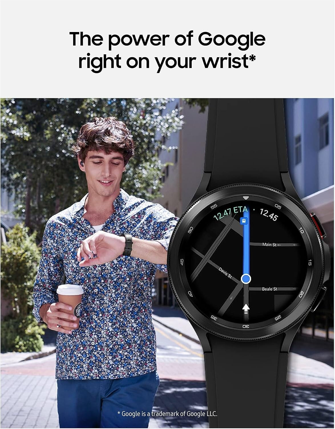 Samsung LTE Galaxy Watch 4 Classic Monitor Tracker Health 46mm Silver