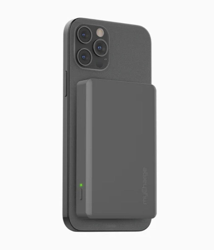 ML60G3-A OEM MyCharge Mag Lock Magnetic Wireless Powerbank 6000mAh Black