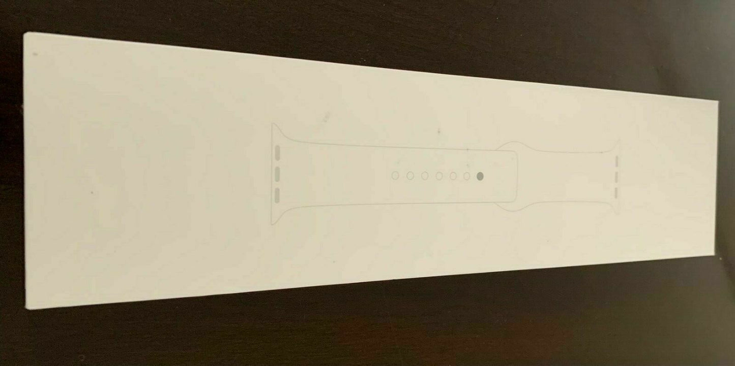 GENUINE APPLE Apple White Sport Band 44mm Apple iWatch Series 6 5 4 2 SE