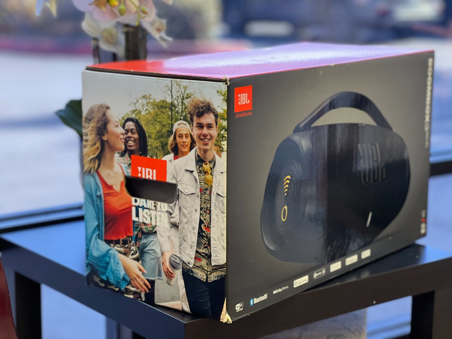 JBL Boombox 3 WiFi Portable Bluetooth Speaker Powerful Sound Monstrous Bass