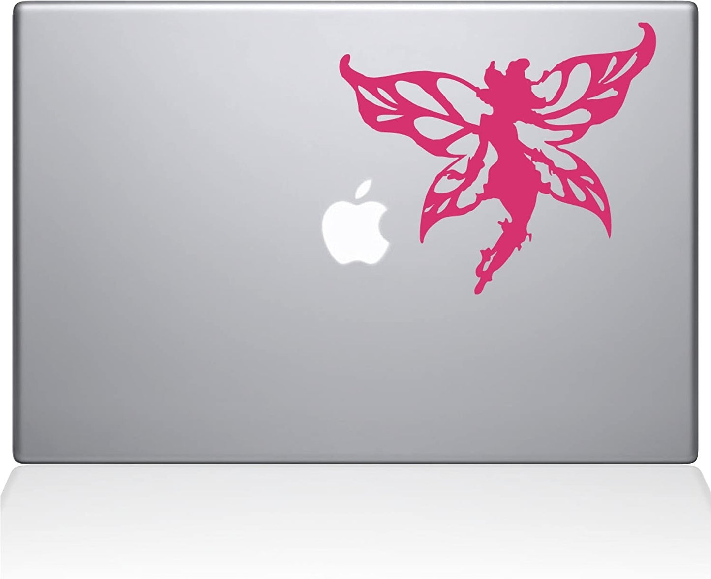 Decal Guru Winged Fairy MacBook Decal Vinyl Sticker 13 MacBook Air Pink