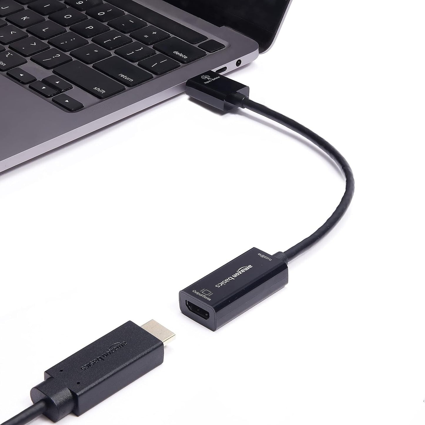 HDMI Amazon Basics DisplayPort 4k60Hz to Female Converter