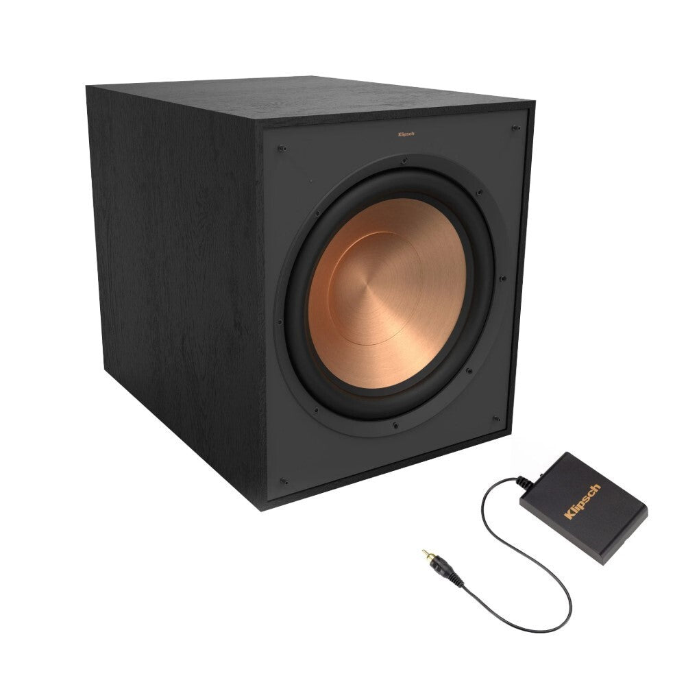 Klipsch 12" Wireless Subwoofer Deep Bass, High-Performance, R-120SWi Black