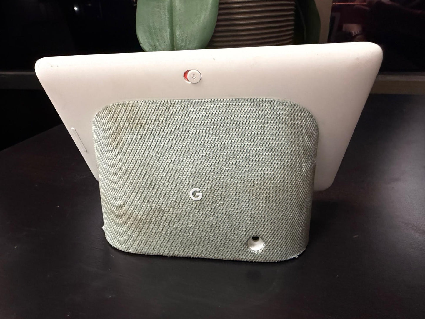 Google H1A Nest Hub 1st Gen Smart Display Silver w/ adapter Tested / WORKING