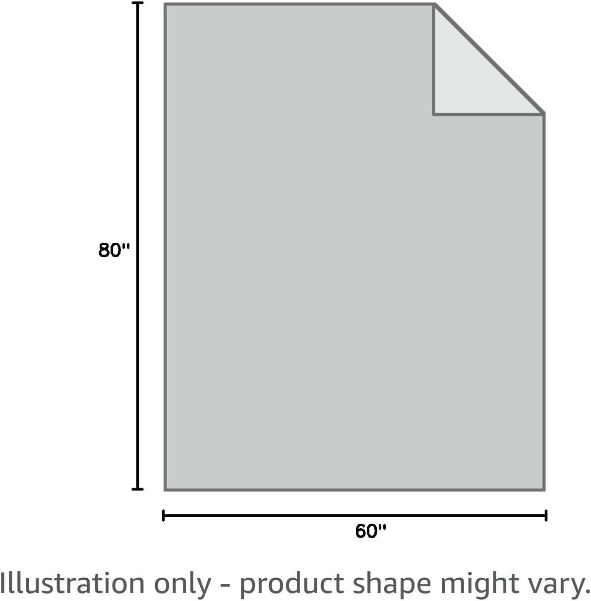 ZonLi Weighted Blanket 60x80 15lbs Queen Size Light Grey Cooling