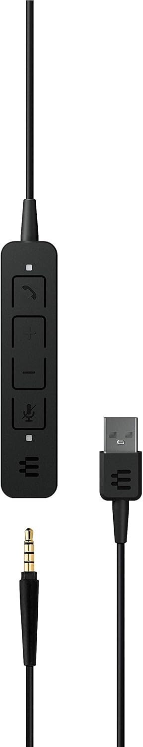 EPOS 165T Adapt II Wired DoubleSided Headset 3.5mm Jack Connectivity