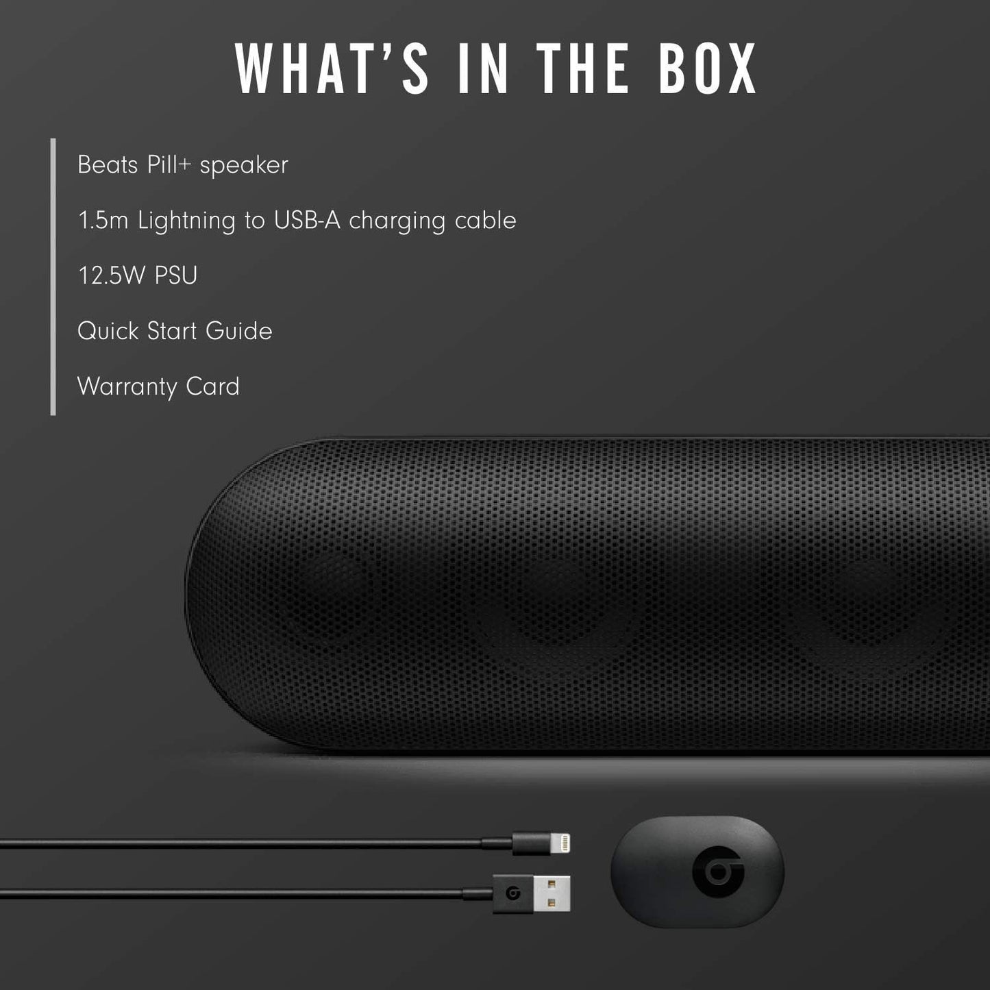 Beats by Dr Dre, Pill+ Portable Wireless Bluetooth Speaker 12Hr w/ Mic ML4M2LL/A