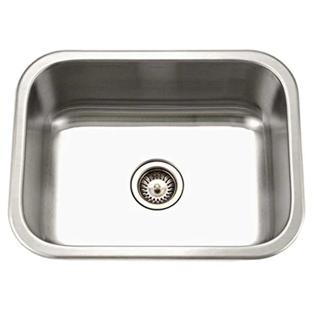 Houzer MS-2309-1 Medallion Classic Series Undermount Stainless Steel Single Bowl