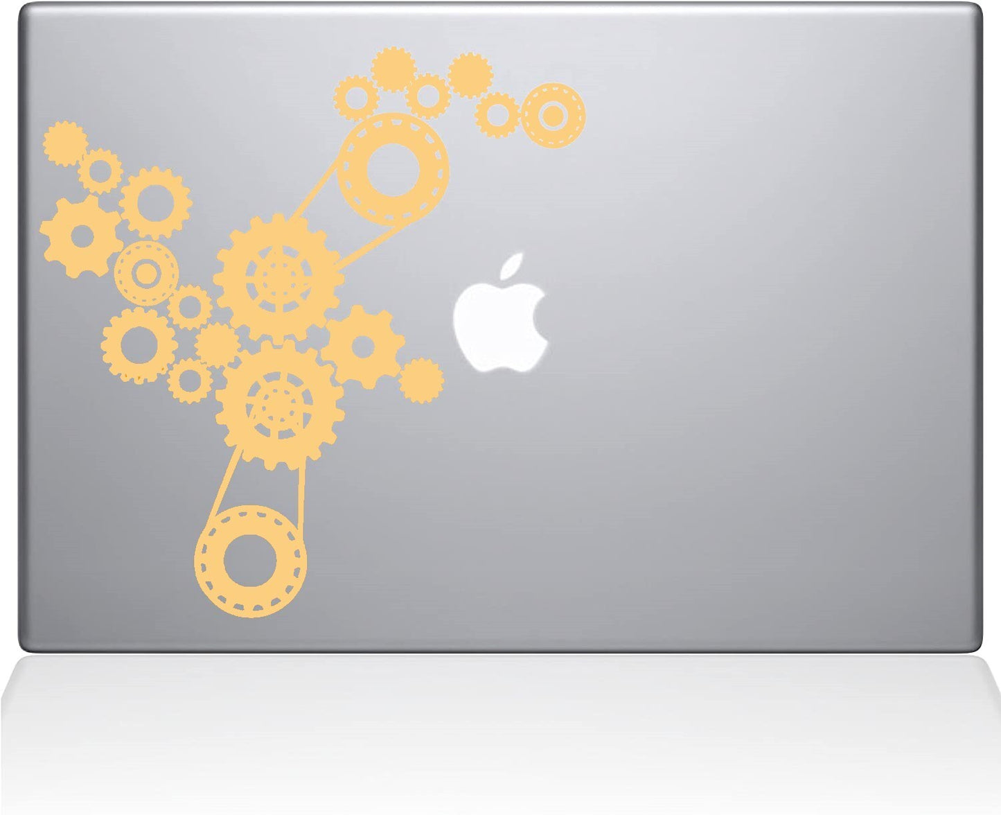 Decal Guru Steampunk Gears MacBook Decal Vinyl Sticker 13 MacBook Pro