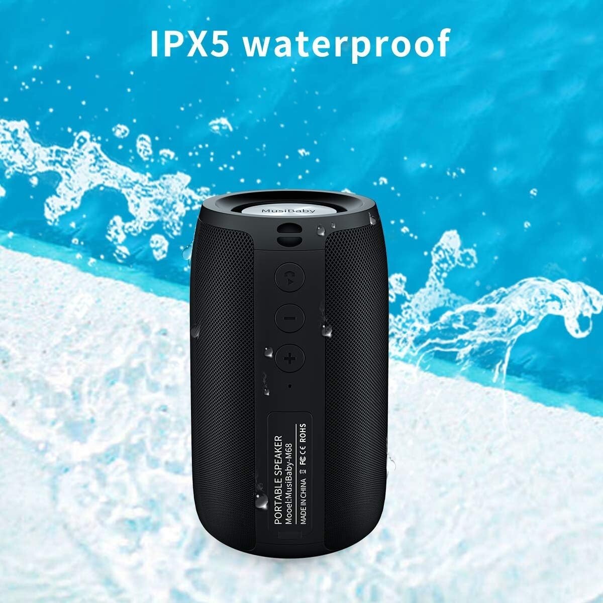Bluetooth SpeakerMusiBaby SpeakerWirelessOutdoorWaterproofPortable Speak