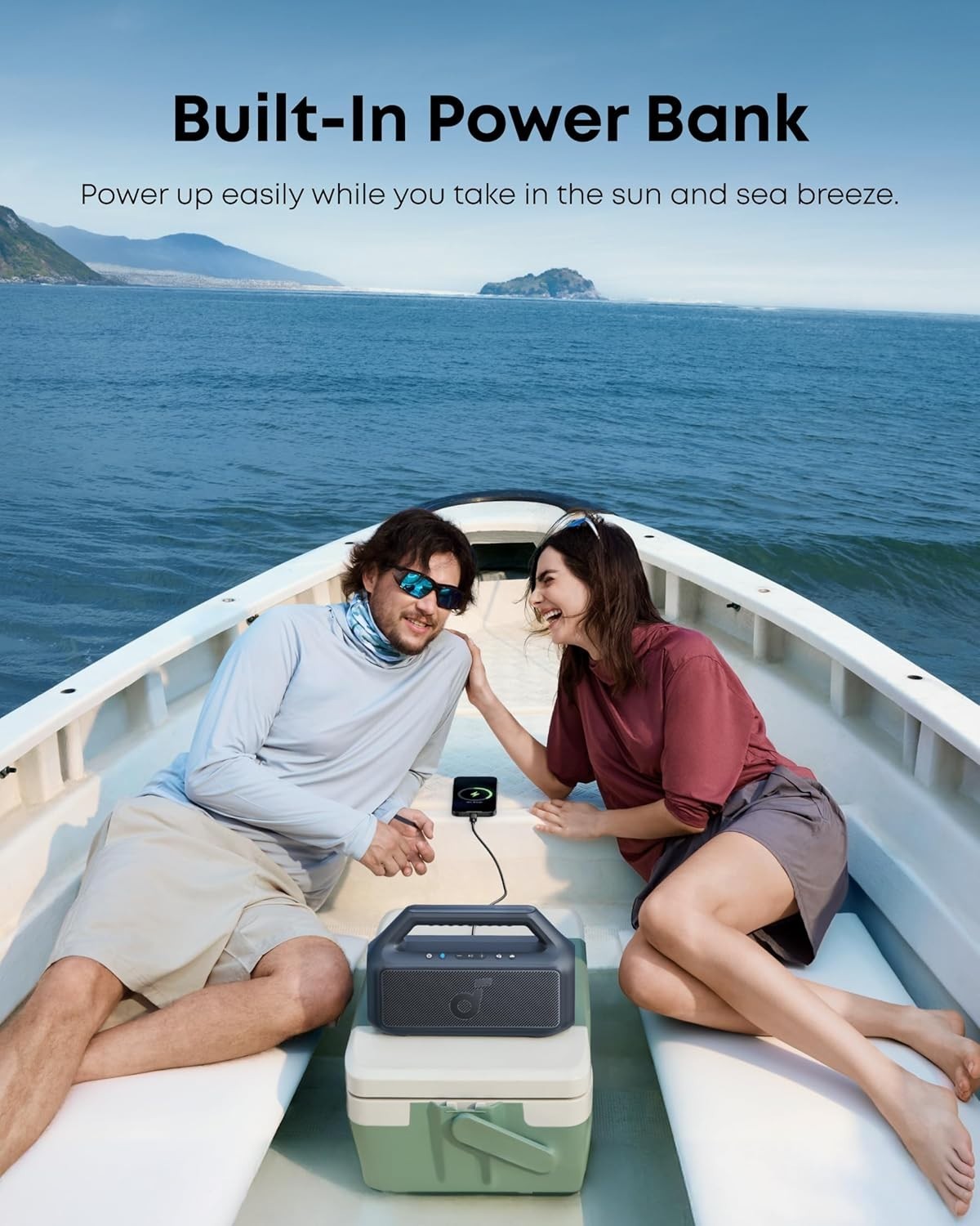 Anker Soundcore Boom V2 BassUp Bluetooth Speaker 80W 24H RGB Lights