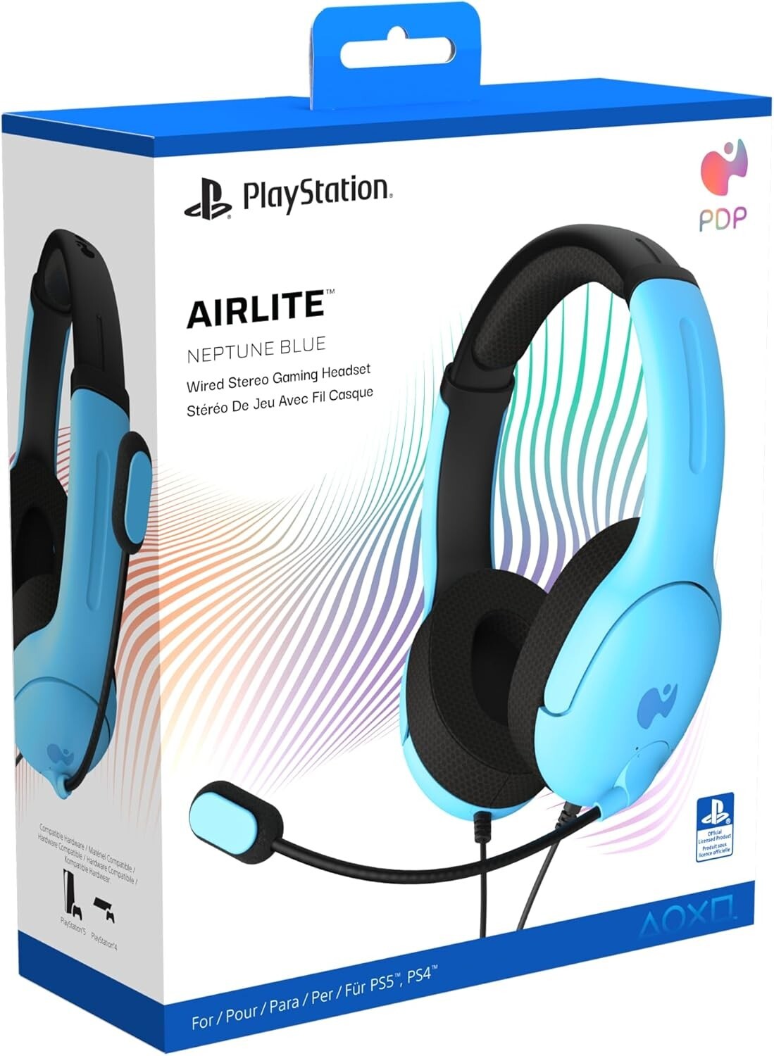 Sony PDP AIRLITE Wired Stereo Gaming Headset Officially Licensed PlayStation