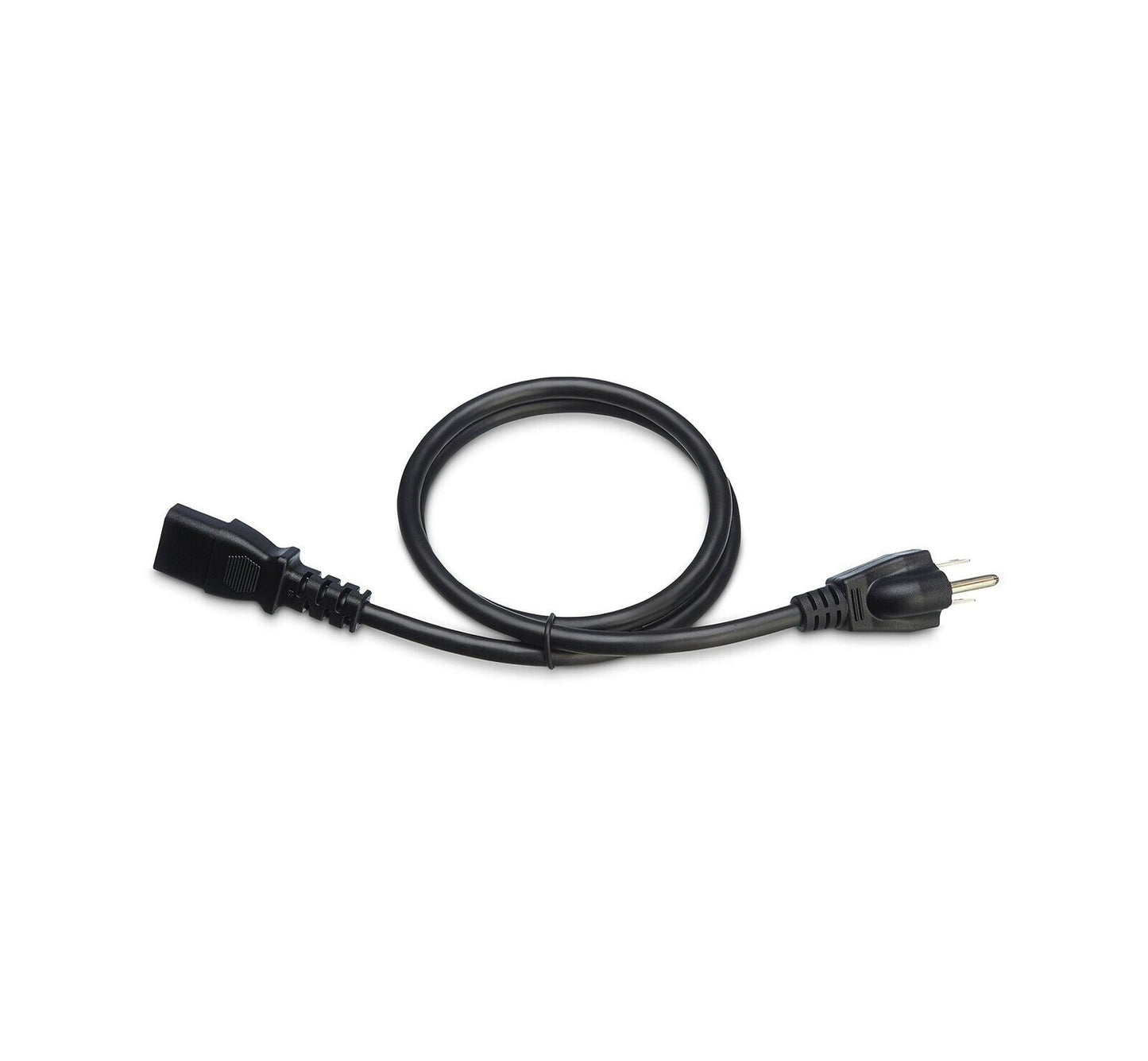 Amazon Basics Computer Monitor TV Replacement Power Cord 3Foot Black
