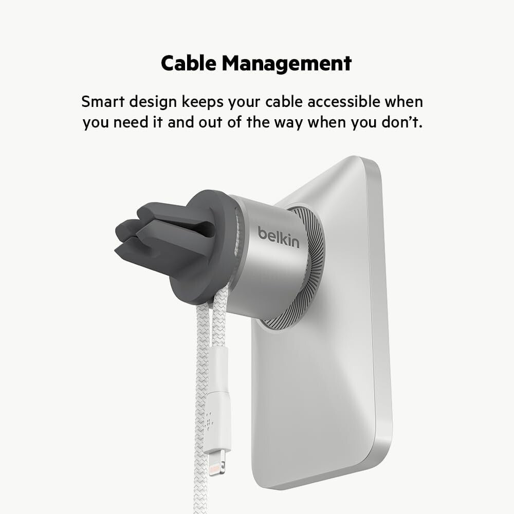 Belkin MagSafe Vent Mount Pro Car Magnetic Phone Holder iPhone 15ProMax