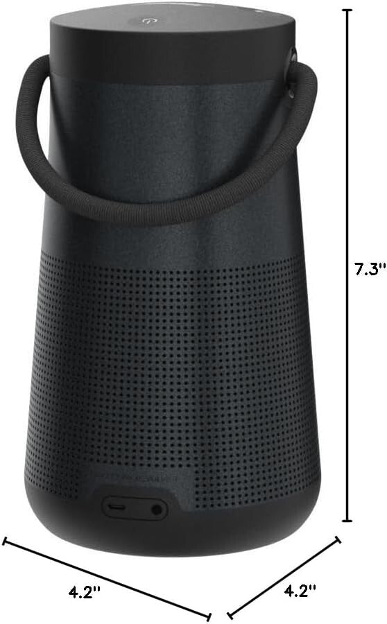 360 Bose SoundLink Revolve Portable LongLasting Bluetooth Speaker Black