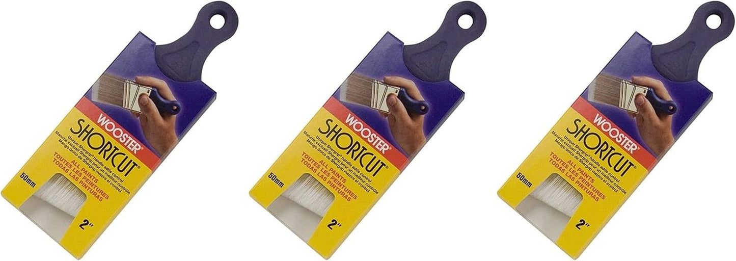 Wooster Q3211-2 Shortcut Angle Sash Paintbrush 2 Inch White