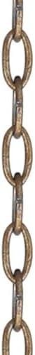 Livex Lighting 5607-48 Accessories Light Decorative Chain Antique Gold 36"