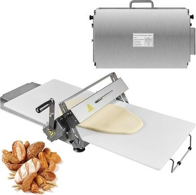 ATOLS 40.9x15.5 Folding Dough Sheeter Manual 0.2-27mm Adjustable Commercial