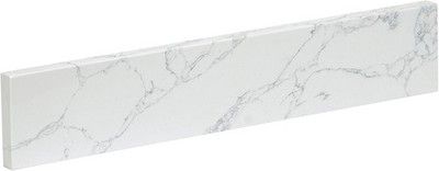 ALTAIR 21in Bathroom Vanity Sidesplash Engineered Marble Stone Side Splash