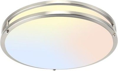GOZIG 16in Flush Mount LED Ceiling Light 5CCT Dimmable Kitchen Bathroom